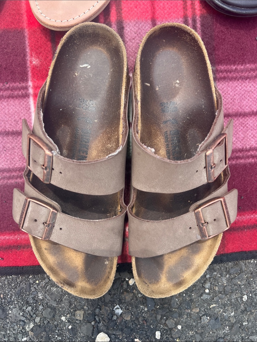 Arizona Double-Buckle Slide Sandals
